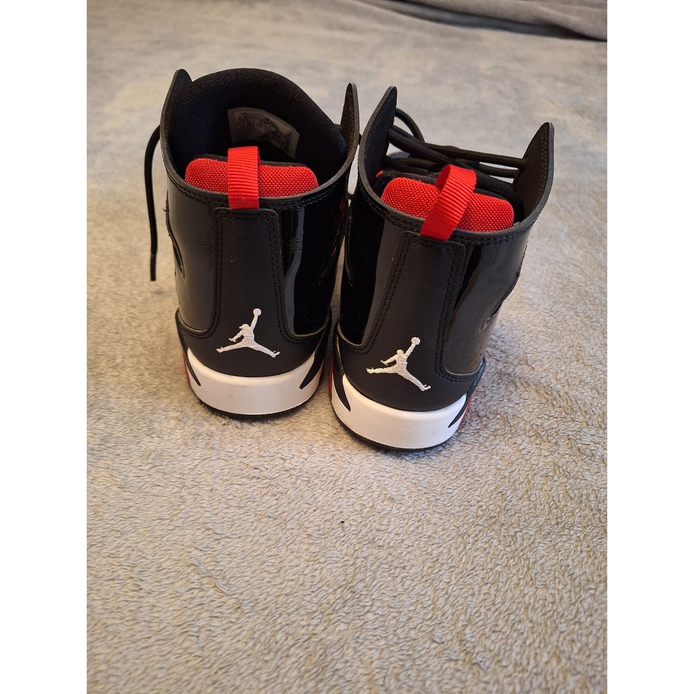 Jordan 6-17-23 Bred Black University Red White Sneakers DM1685-006 Mens 6.5Y - Picture 4 of 6